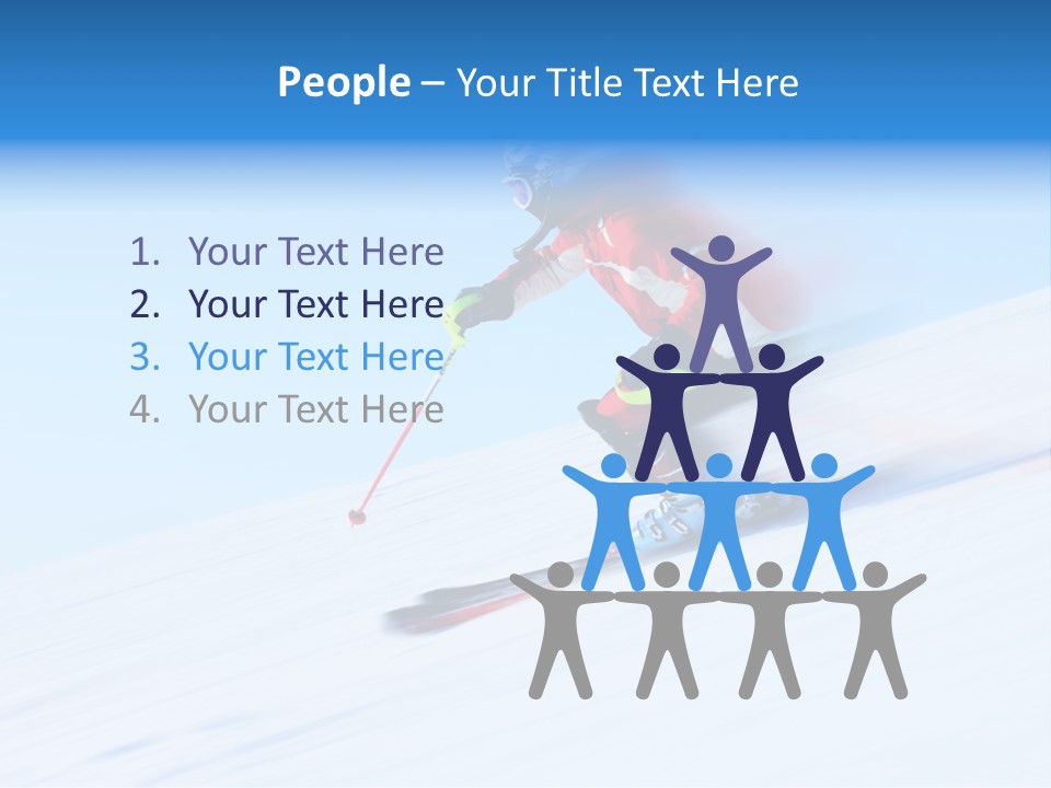 Slope Attention Energy PowerPoint Template