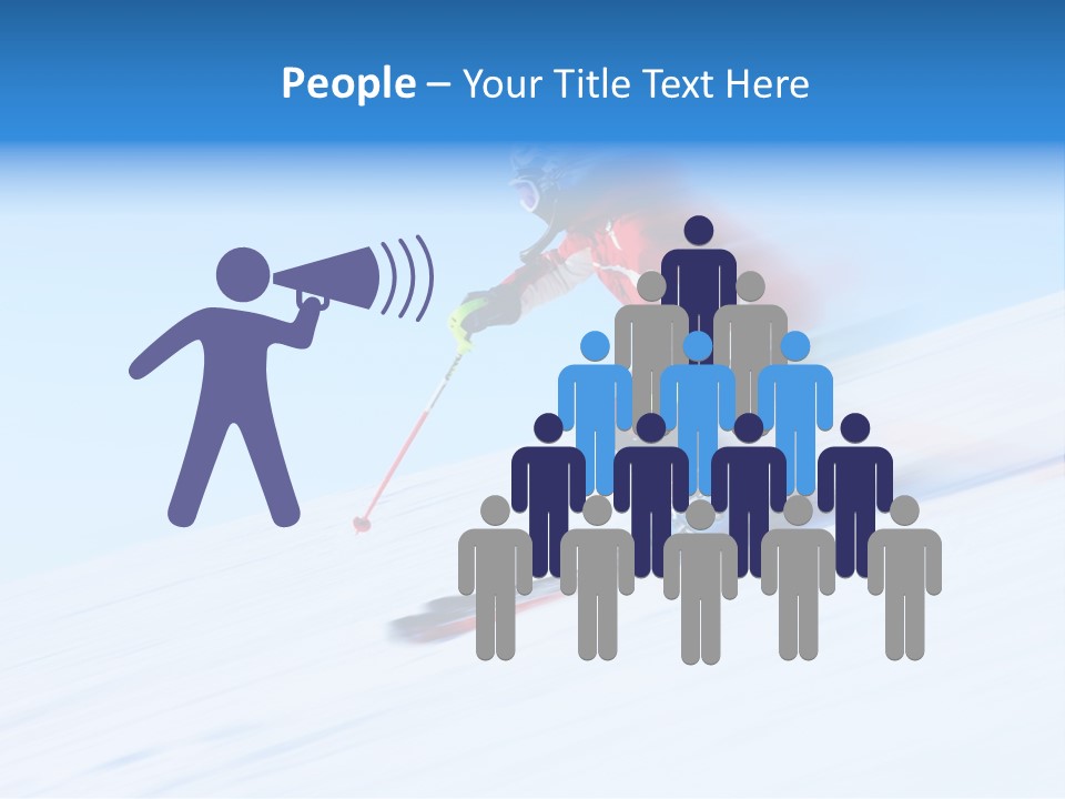 Slope Attention Energy PowerPoint Template