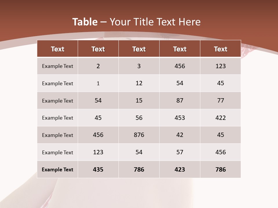 Adult Colour Y PowerPoint Template