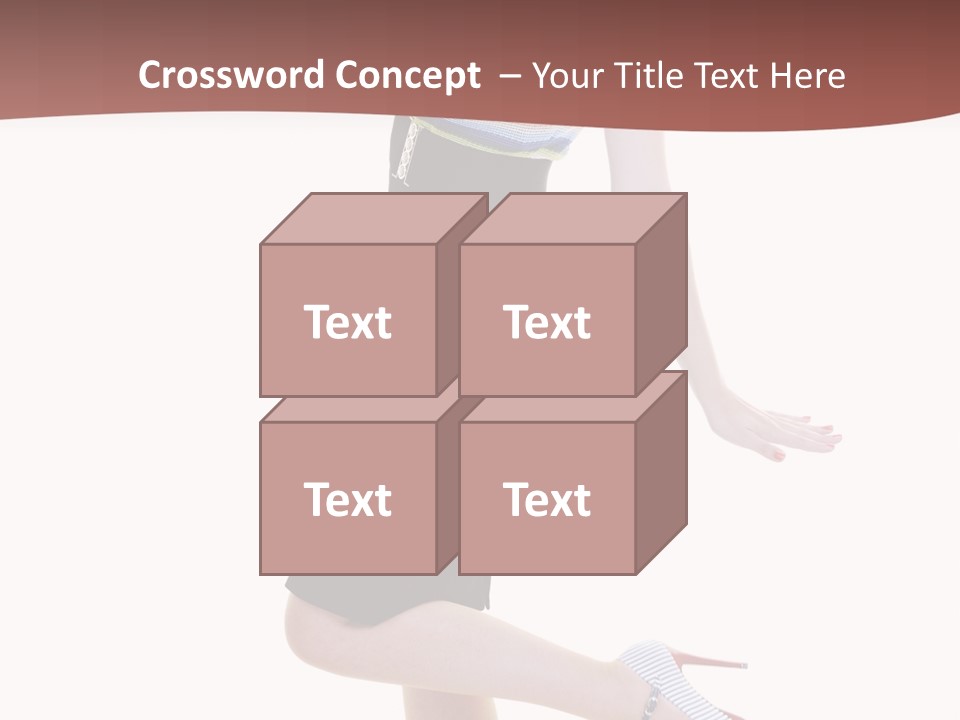 Beauty Woman Glamourous PowerPoint Template