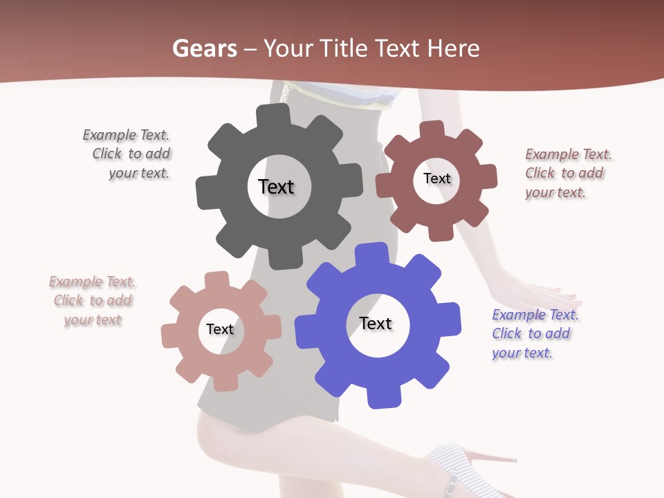 Beauty Woman Glamourous PowerPoint Template