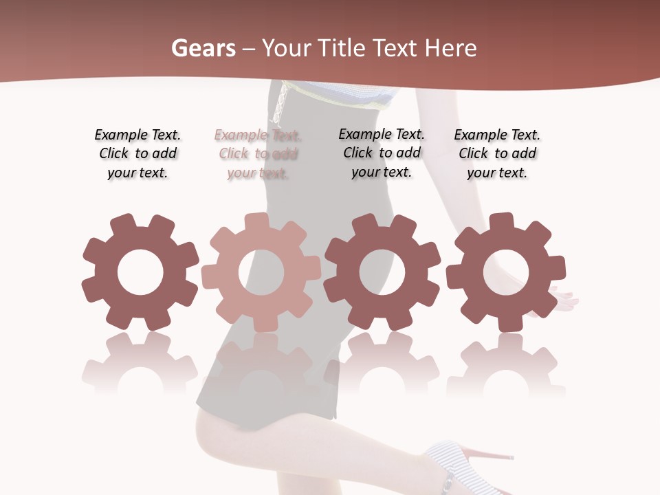 Beauty Woman Glamourous PowerPoint Template