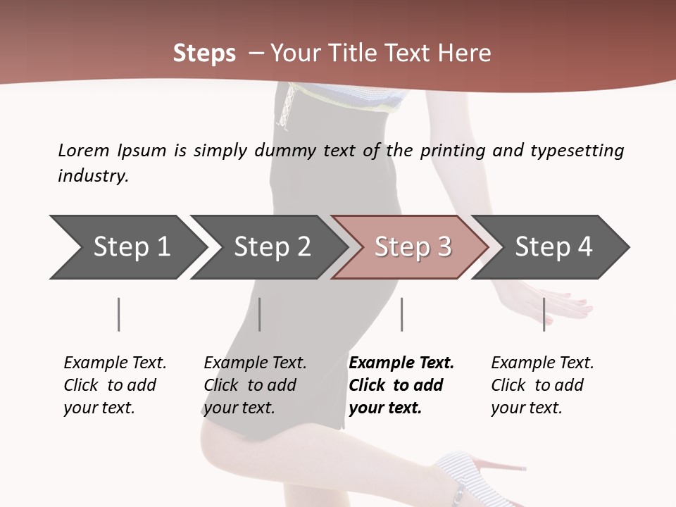 Beauty Woman Glamourous PowerPoint Template