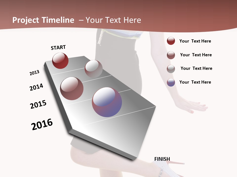 Beauty Woman Glamourous PowerPoint Template