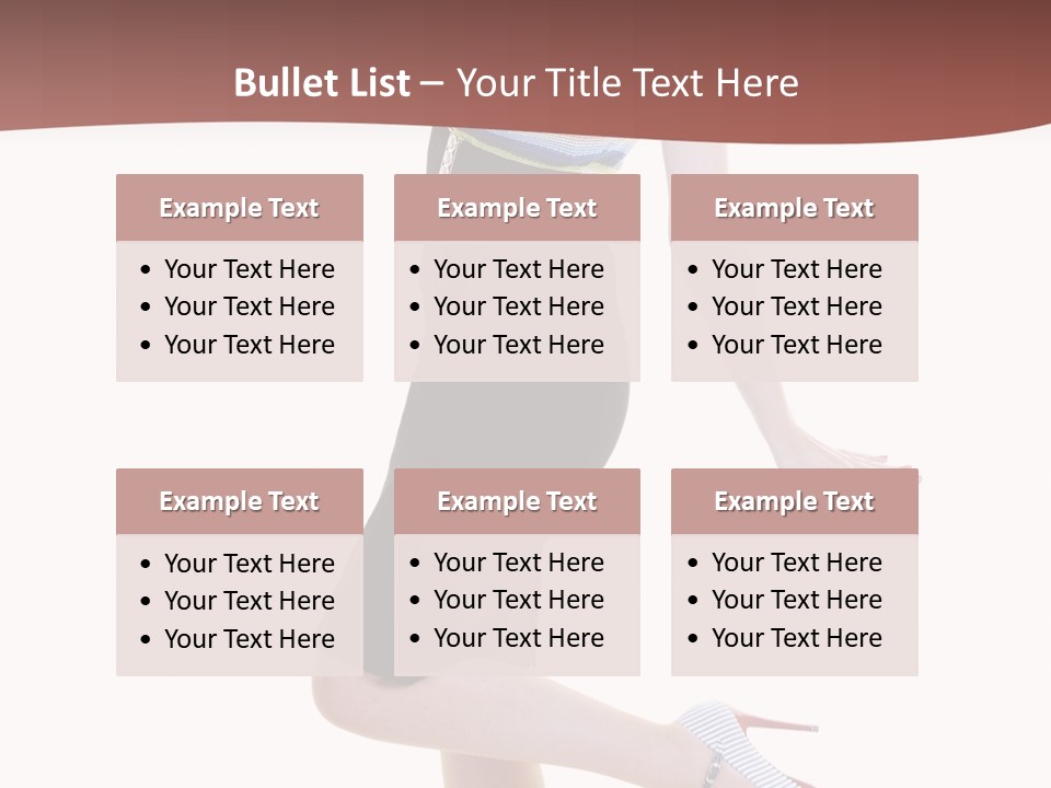 Beauty Woman Glamourous PowerPoint Template