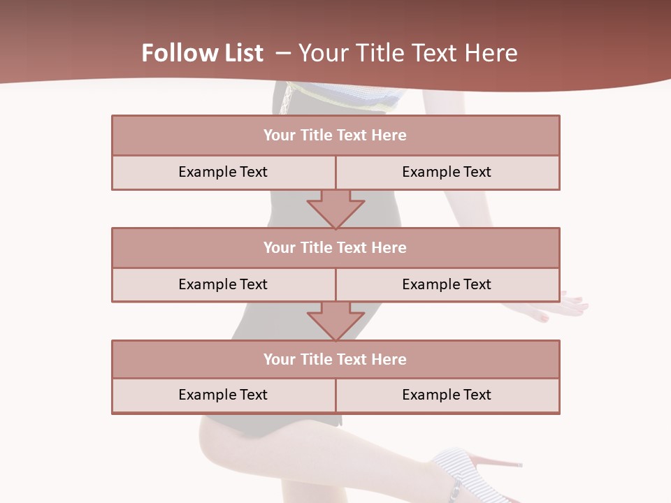 Beauty Woman Glamourous PowerPoint Template