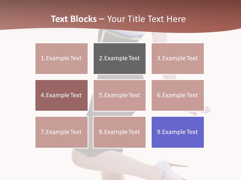 Beauty Woman Glamourous PowerPoint Template