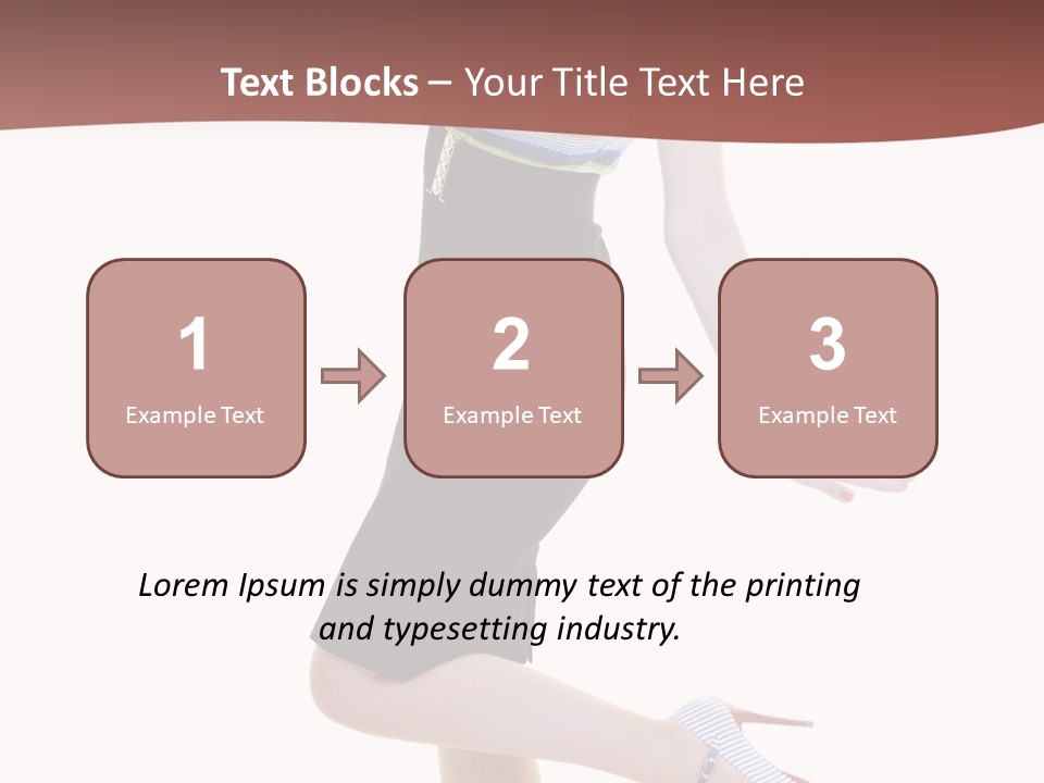 Beauty Woman Glamourous PowerPoint Template