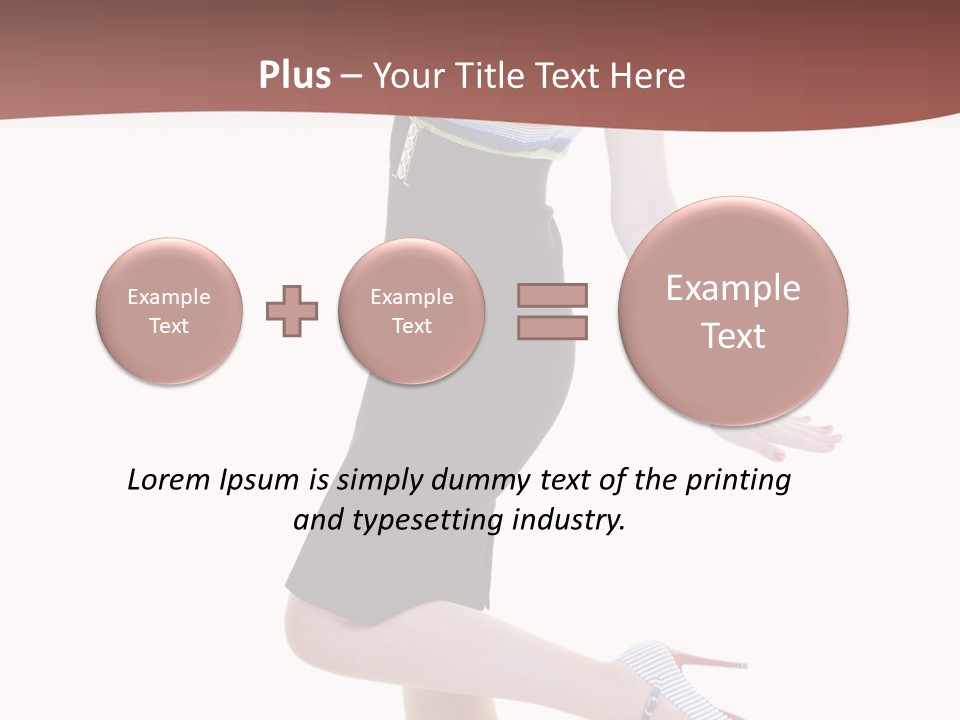 Beauty Woman Glamourous PowerPoint Template