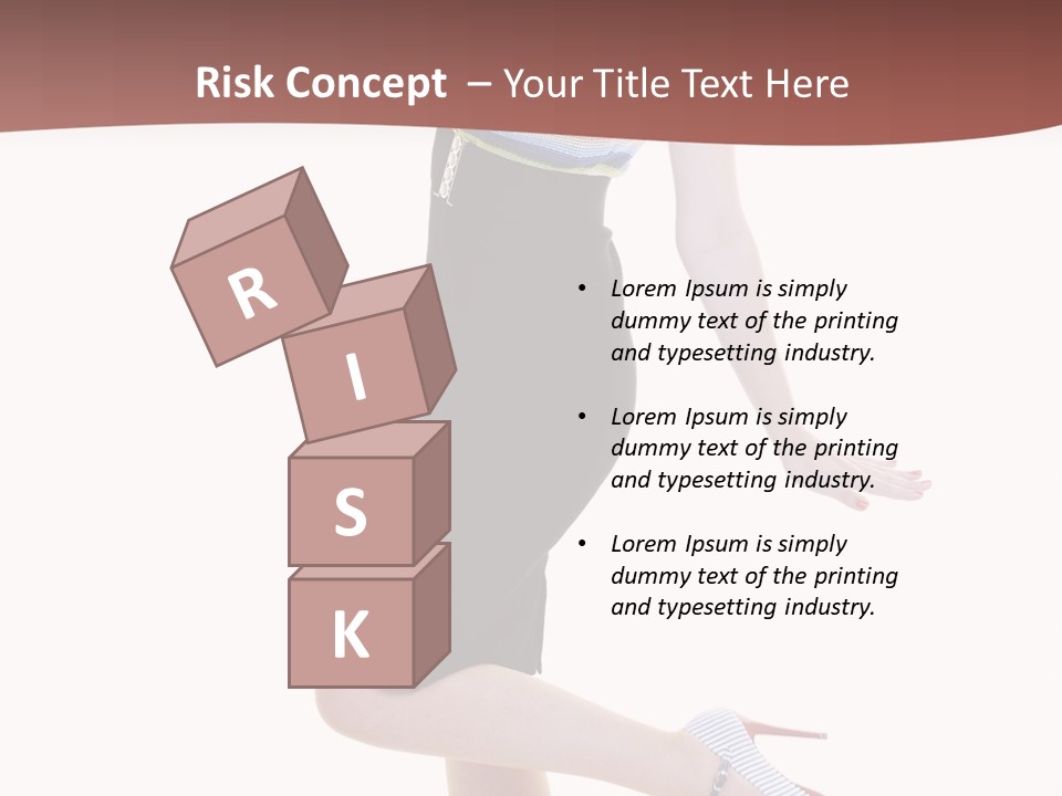 Beauty Woman Glamourous PowerPoint Template