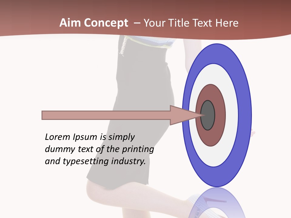 Beauty Woman Glamourous PowerPoint Template