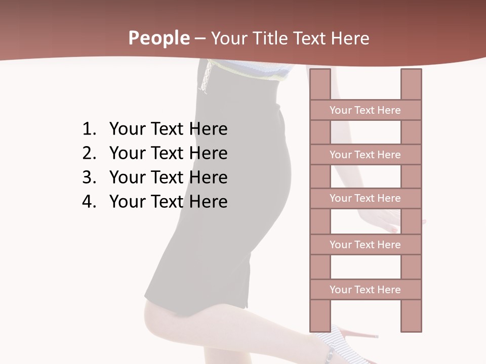 Beauty Woman Glamourous PowerPoint Template