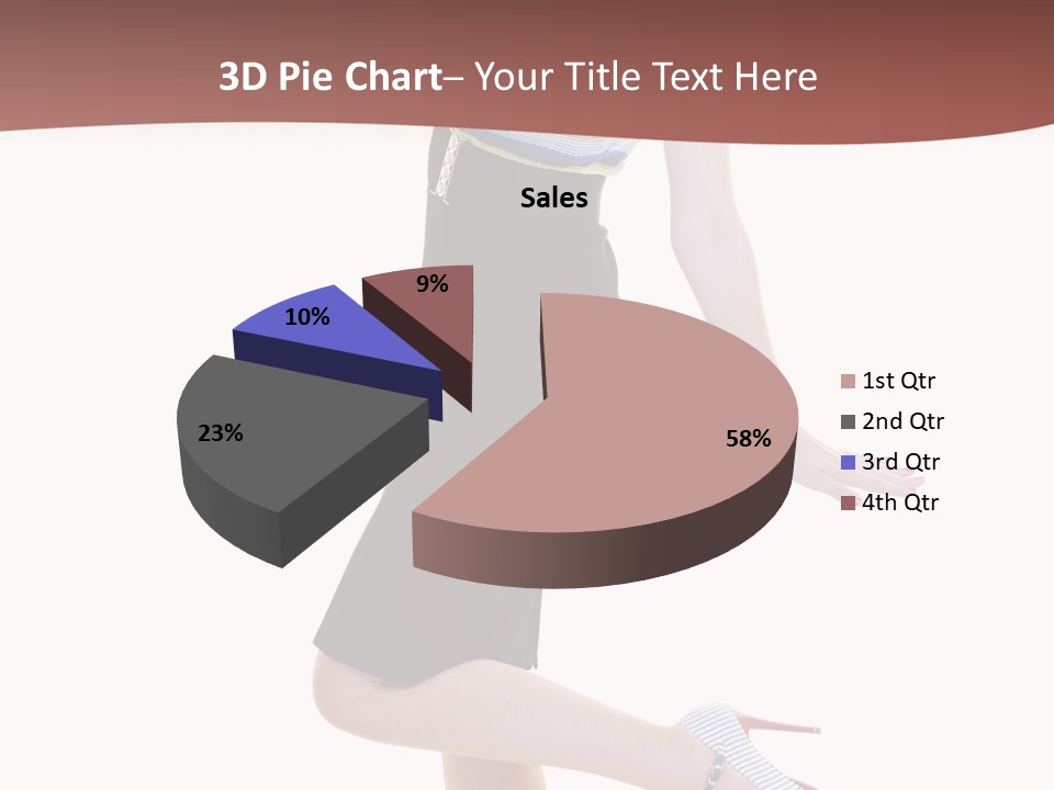 Beauty Woman Glamourous PowerPoint Template