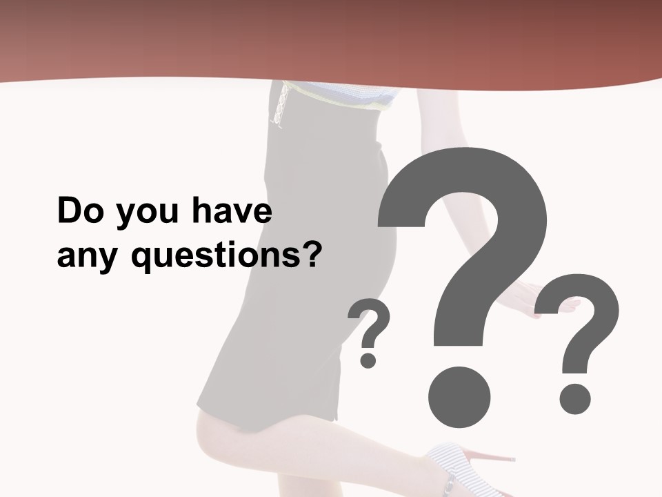 Beauty Woman Glamourous PowerPoint Template