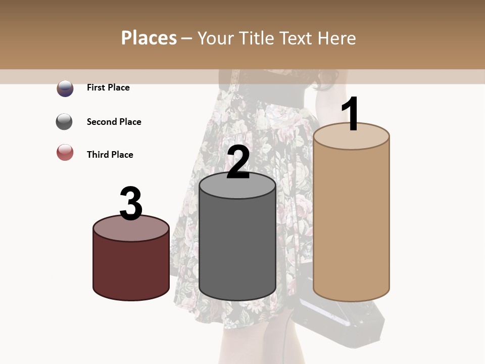 Glamour Pin Up Beauty PowerPoint Template