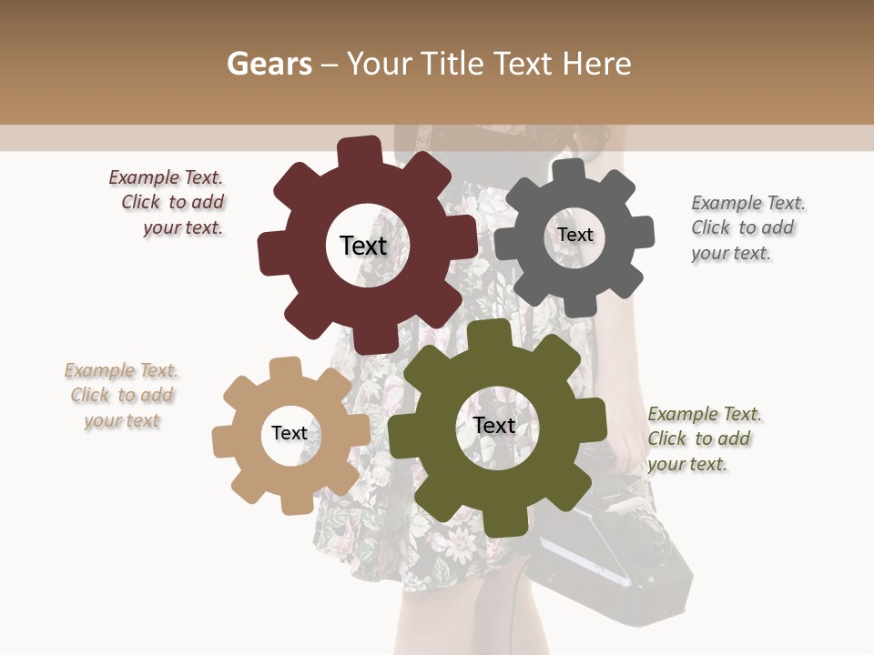 Glamour Pin Up Beauty PowerPoint Template