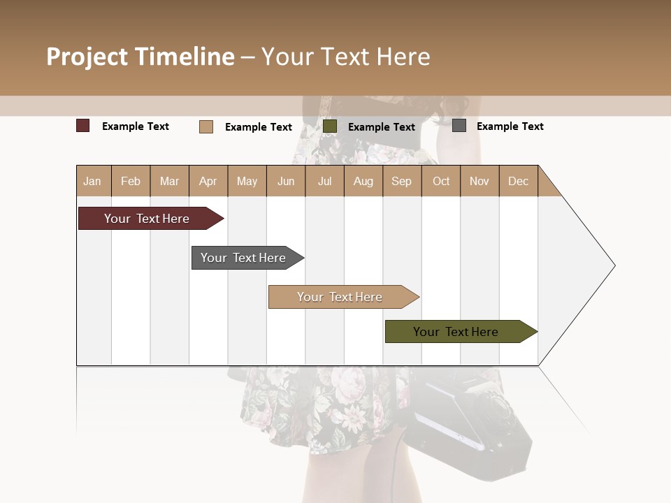 Glamour Pin Up Beauty PowerPoint Template