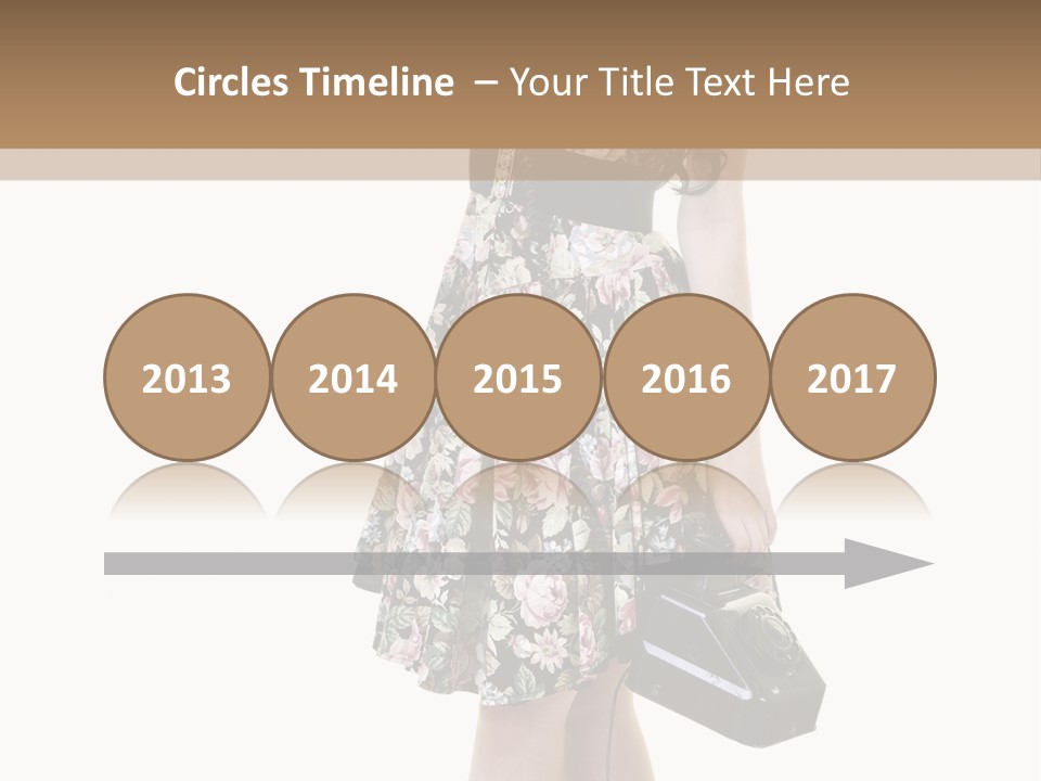 Glamour Pin Up Beauty PowerPoint Template