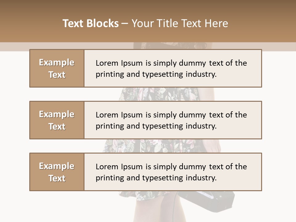 Glamour Pin Up Beauty PowerPoint Template