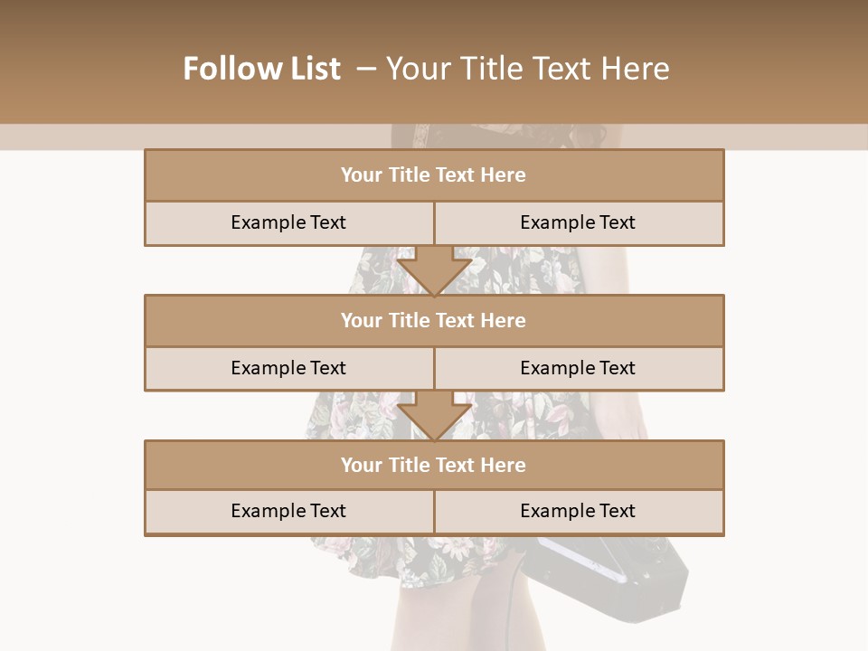 Glamour Pin Up Beauty PowerPoint Template