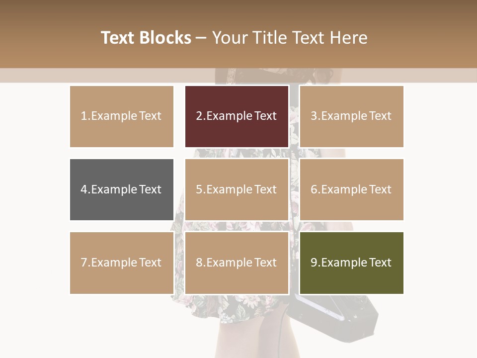 Glamour Pin Up Beauty PowerPoint Template