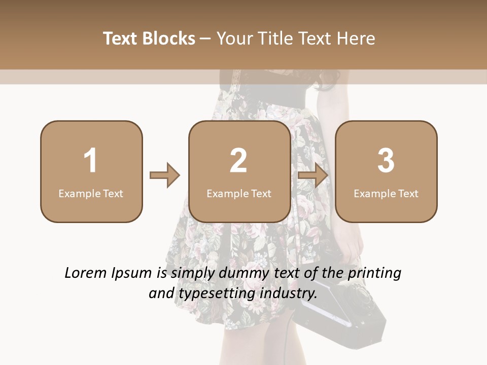 Glamour Pin Up Beauty PowerPoint Template
