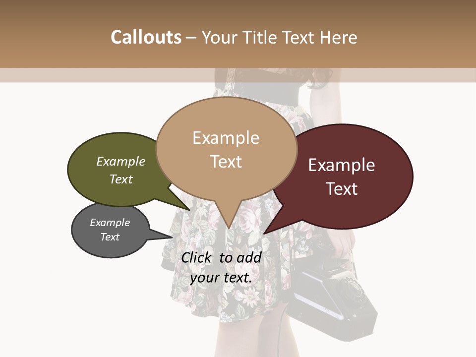 Glamour Pin Up Beauty PowerPoint Template