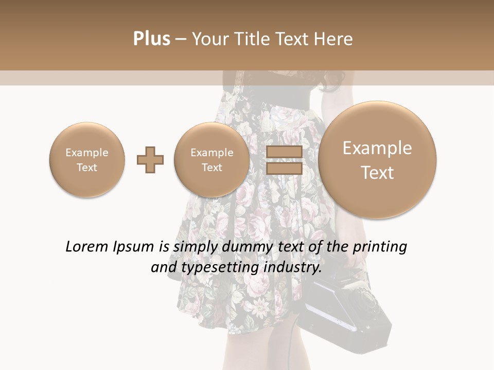 Glamour Pin Up Beauty PowerPoint Template