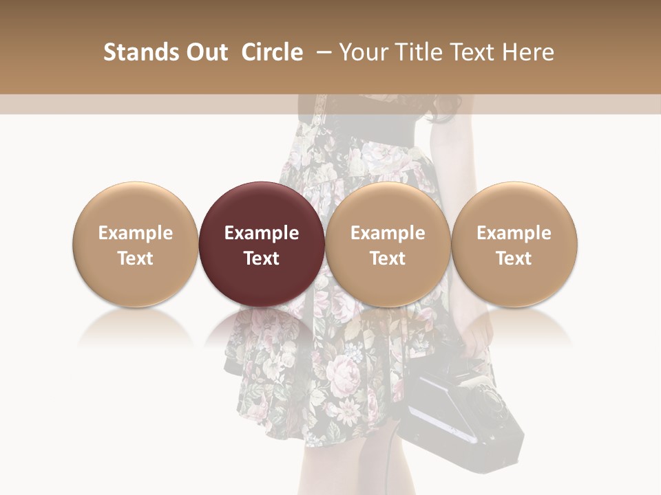 Glamour Pin Up Beauty PowerPoint Template