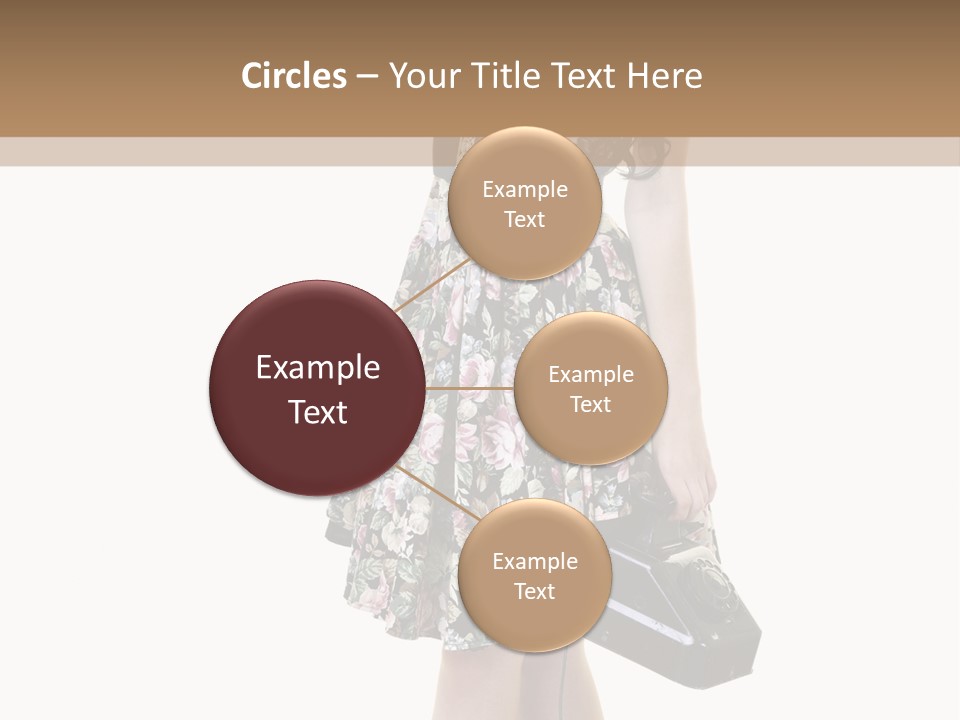 Glamour Pin Up Beauty PowerPoint Template