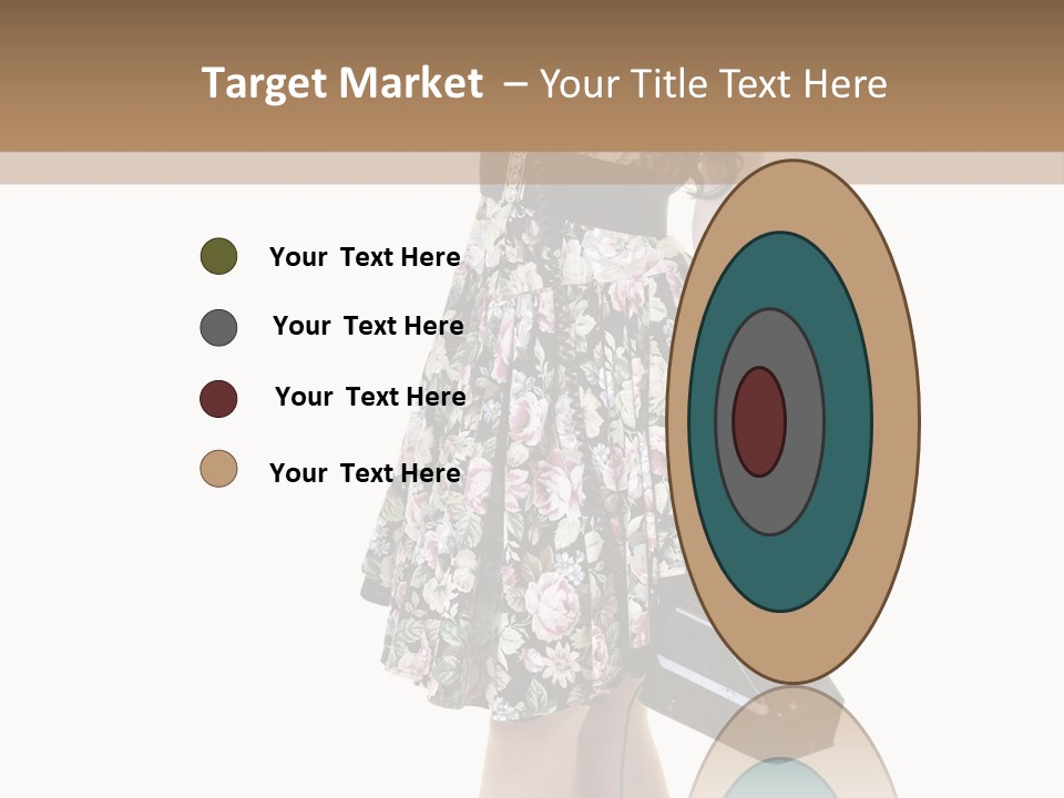 Glamour Pin Up Beauty PowerPoint Template