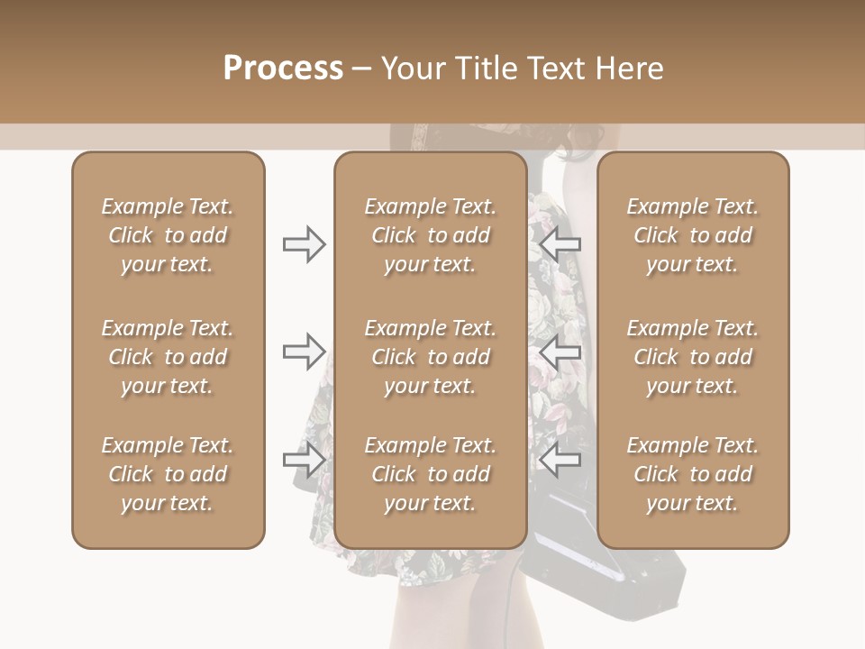 Glamour Pin Up Beauty PowerPoint Template