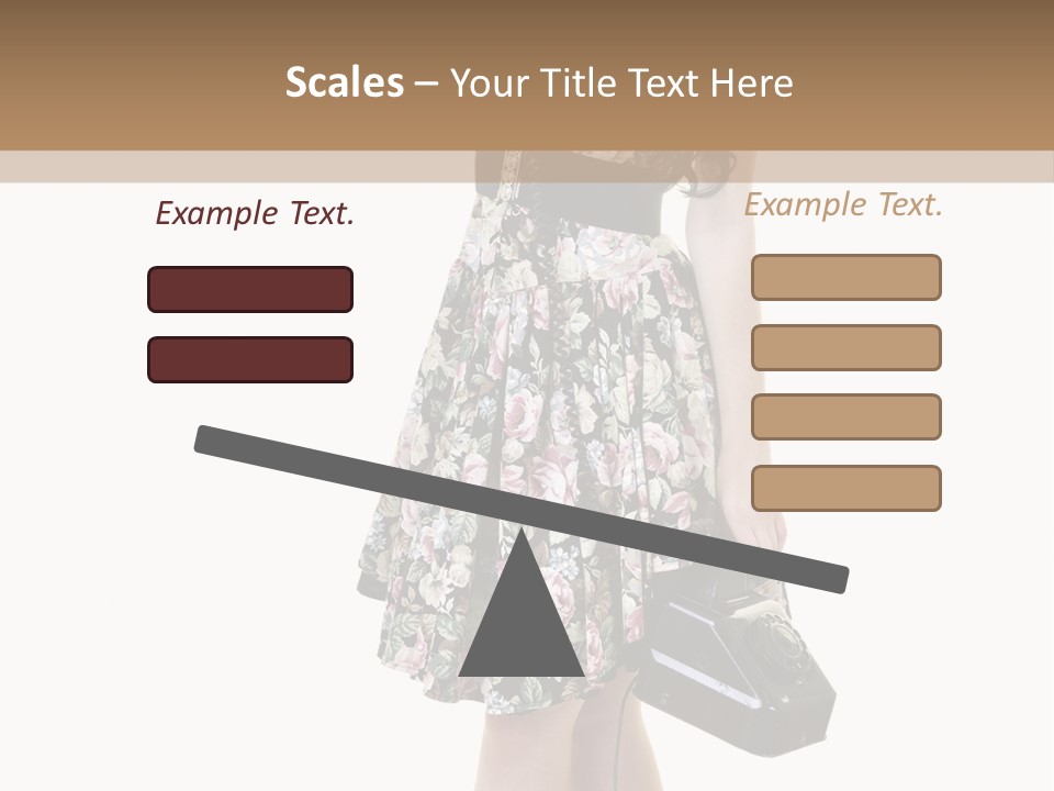 Glamour Pin Up Beauty PowerPoint Template