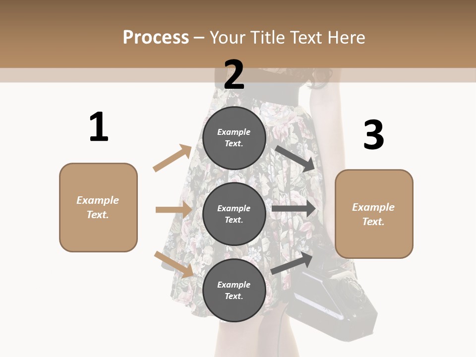 Glamour Pin Up Beauty PowerPoint Template