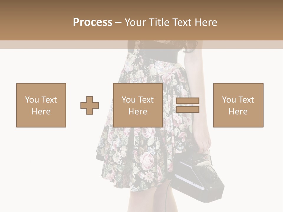 Glamour Pin Up Beauty PowerPoint Template