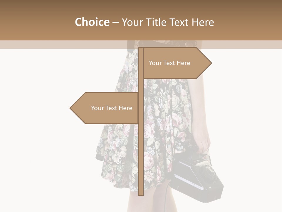 Glamour Pin Up Beauty PowerPoint Template