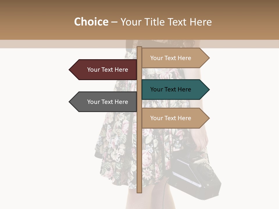 Glamour Pin Up Beauty PowerPoint Template