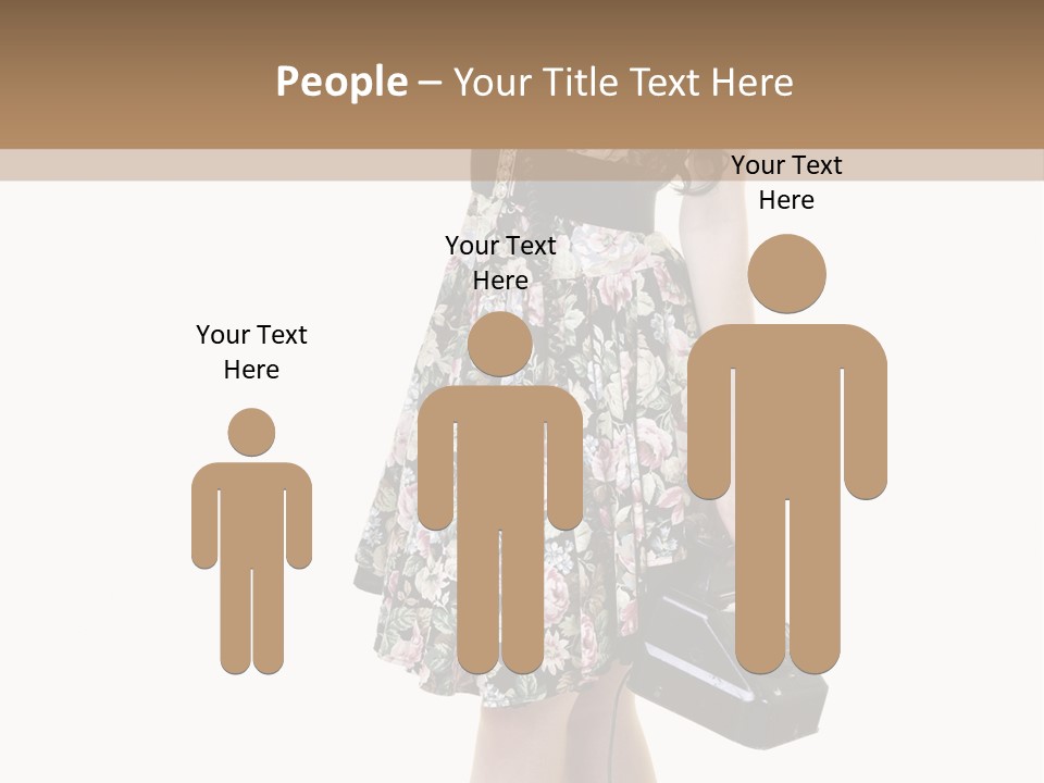 Glamour Pin Up Beauty PowerPoint Template