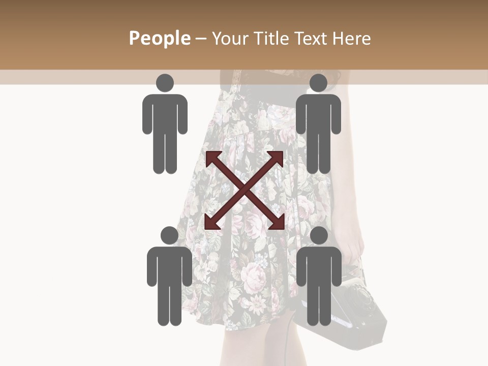 Glamour Pin Up Beauty PowerPoint Template