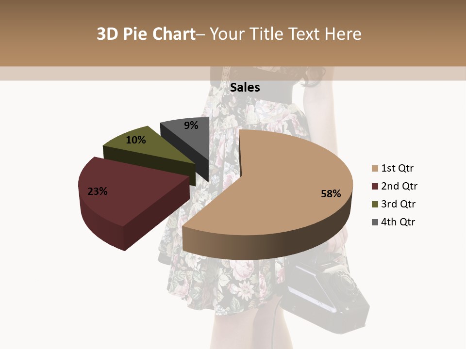 Glamour Pin Up Beauty PowerPoint Template