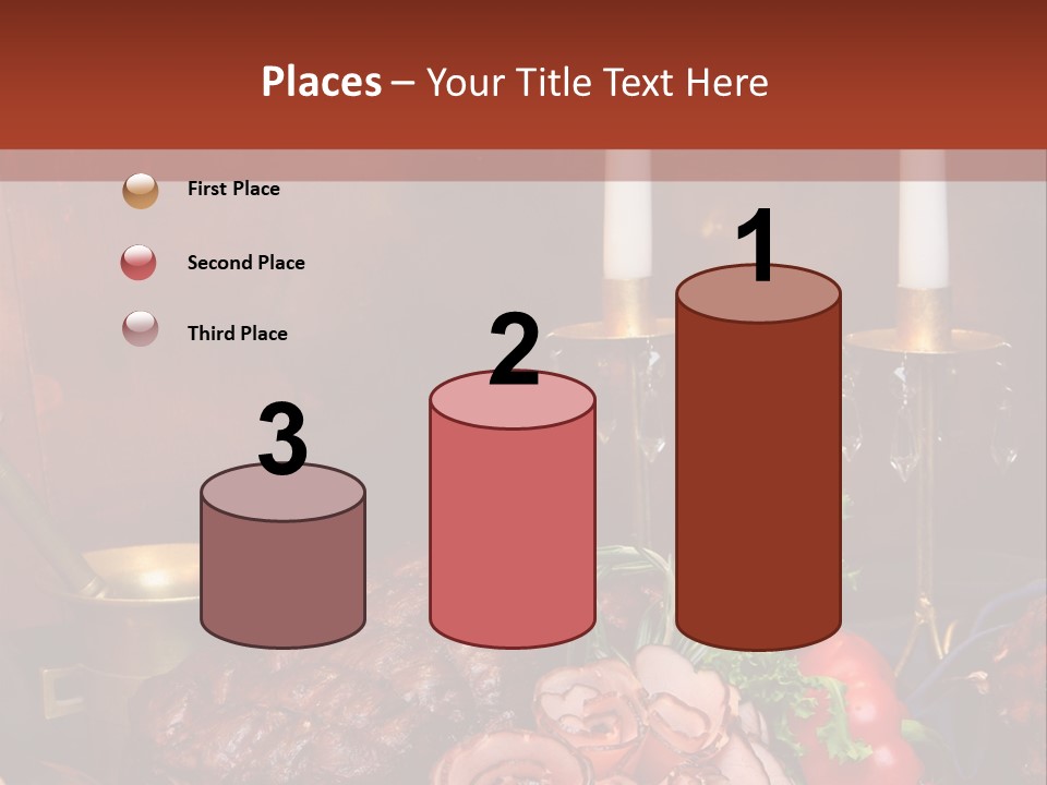 Holiday Meat Vegetable PowerPoint Template