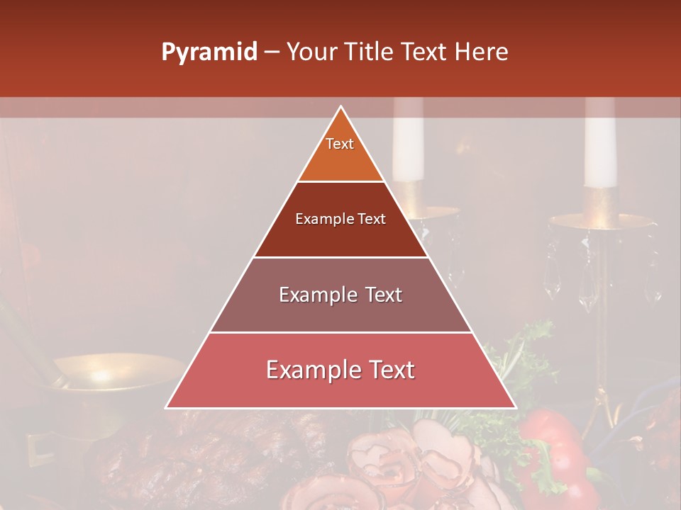 Holiday Meat Vegetable PowerPoint Template