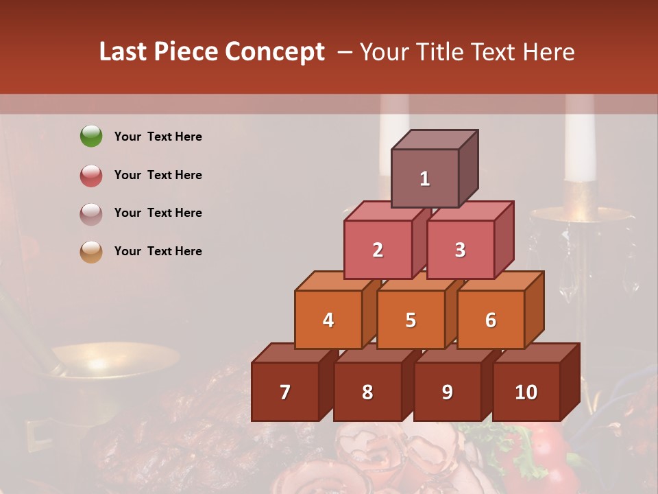 Holiday Meat Vegetable PowerPoint Template