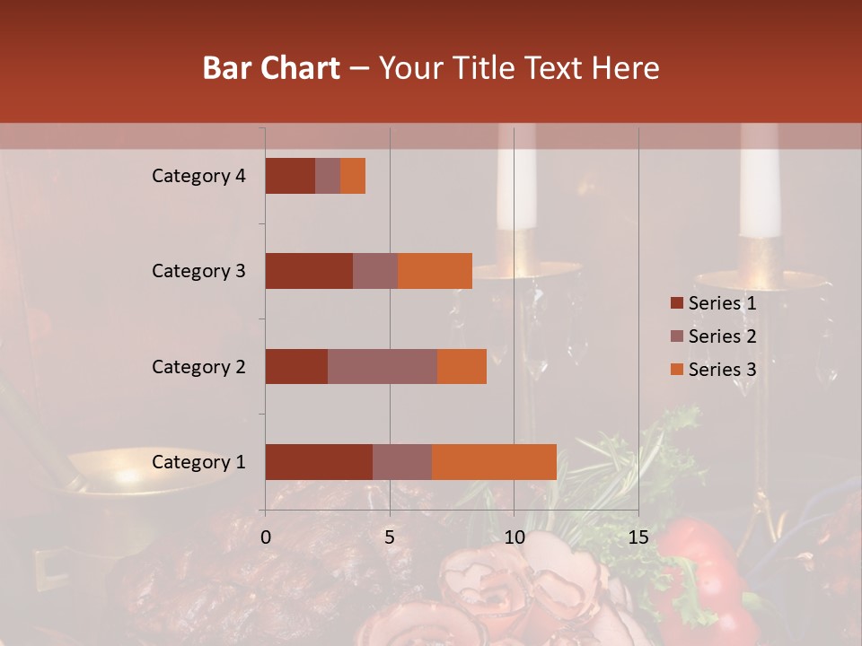 Holiday Meat Vegetable PowerPoint Template