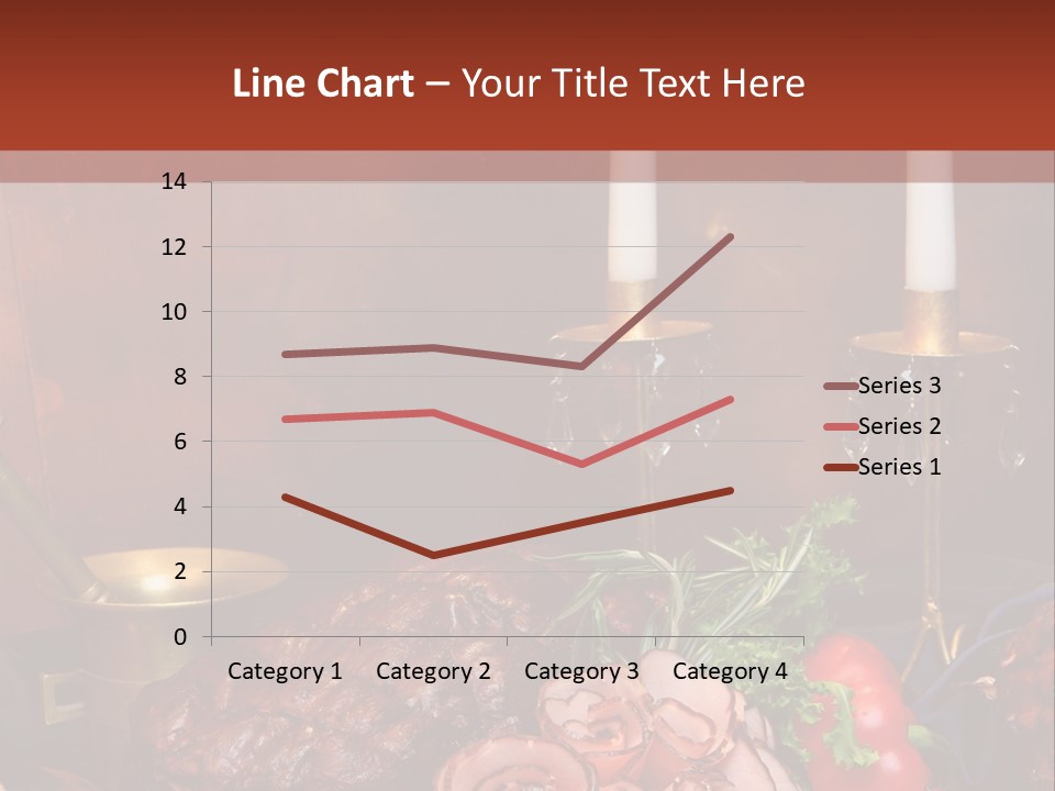 Holiday Meat Vegetable PowerPoint Template
