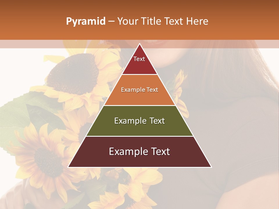 Background Bouquet Happy PowerPoint Template