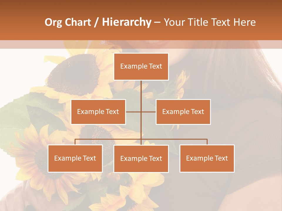 Background Bouquet Happy PowerPoint Template