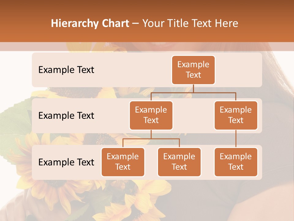 Background Bouquet Happy PowerPoint Template