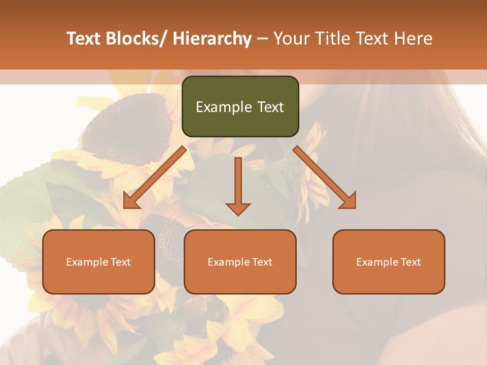 Background Bouquet Happy PowerPoint Template