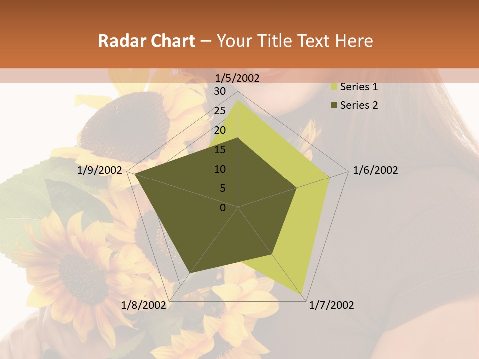 Background Bouquet Happy PowerPoint Template